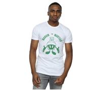 Marvin The Martian Large Head T-Shirt Looney Tunes White M