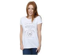 Marvin The Martian Where´s The Kaboom Cotton T-Shirt Looney Tunes White M