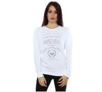 Marvin The Martian Where´s The Kaboom Sweatshirt Looney Tunes White XL