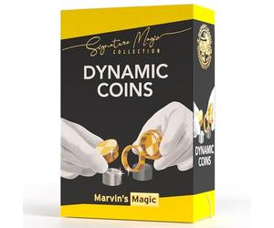 Marvin's Magic Dynamic Coins Magic Trick Set - Coin Illusion Age 8+