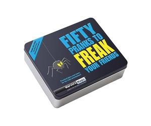 Marvin's Magic - Fifty Pranks To Freak Your Friends - Set for Kids Age 8+, 50 Pranks & Props Included - Hardback Instruction Book - Difficulty & Easy
