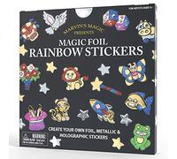Marvin's Magic Foil Rainbow Stickers - 150 Pack - Kids Art Supplies