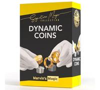 Marvin's Magic - Signature Dynamic Coins Amazing Trick Set - Precision Brass Magic Trick with Props and Instructions - Classic Coin Illusion for Teens and Adults Age 8+ - Gifts for Kids and Adults
