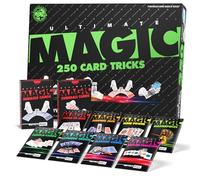 Marvin's Magic - Ultimate 250 Card Tricks Set | Children and Adults Magic Card Set | Includes Illustrated Guide | Suitable for Age 8+