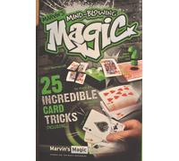 MARVIN'S MIND-BLOWING MAGIC-25 INCREDIBLE CARD TRICKS-GAFFE CARDS-CARD BOX-NEW