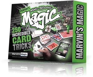 Marvin's Mind-Blowing Magic 250 Card Tricks Set Children and Adults Set New UK