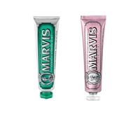 Marvis Classic Strong Mint 85ml & Marvis Sensitive Gums Mint Toothpaste 75ml 160 ml