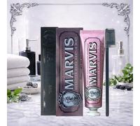Marvis Sensitive Gums Mint Toothpaste 75ml + Marvis Black Toothbrush Set