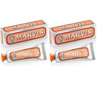 Marvis Travel Ginger Mint Toothpaste - 25 ml (Pack of 2)