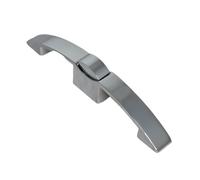 Marvix Cabinet Push Button Latch Lock Handle Chrome 128mm Cupboard Catch Door Knob Campervan, Caravan or Boat