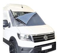 Marvix External Campervan Thermal Silver Screen Cover Luxury Windscreen Cab Insulation Blackout Blind for VW Crafter/Grand California & Man TGE 2018 Onwards