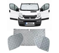 Marvix Internal Cab Screen Thermal Blinds Premium 9 Layer Window Cover For Vivaro/Trafic/Primastar (2001-2014) Campervan Insulation Shades
