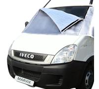 Marvix Motorhome External Thermal Screen Cab Cover For Iveco Daily 2006-2014 Campervan Windscreen Insulation Silver Blackout Blind