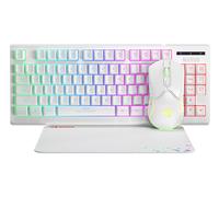 Marvo CM310WH 3in1 Gaming Keyboard, Mouse and Mouse Pad Combo - White