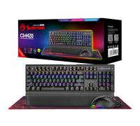 Marvo CM420-UK keyboard Mouse included Gaming USB QWERTY UK English Black