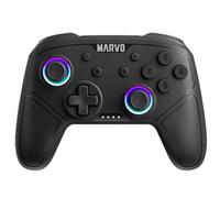 Marvo GT-80 Pact 60 Wireless Gaming Controller Compatible with PS3, PS4, Switch, PC and Mobile (Black)
