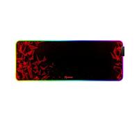 MARVO MG011 RGB Gaming Mouse Pad - L Size 800mm x 300mm, 22 Lighting Modes, Ultra Smooth Surface, Non Slip Base, 4 Port USB Hub
