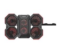 Marvo Scorpion FN-41 Atlas 60 USB Powered Six Fan Laptop Cooling Stand (Black)