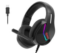 MARVO Scorpion H8618 Tactic 40 Usb 2.0 Wired Gaming Rgb Headset Black