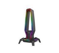 Marvo Scorpion HZ-10 Kobe 30 USB RGB Gaming Headset Stand and Hub (Black)
