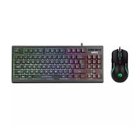 Marvo Scorpion Keyboard and Mouse Bundle featuring Marvo Scorpion K607 TKL Layout Multimedia USB 2.0 Wired 3 Colour Backlit Gaming Keyboard amp; Marvo Scorpion M292 Capo 20 USB RGB Programmable Gaming