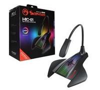 Marvo Scorpion MIC-01 USB RGB LED Black Gaming Microphone
