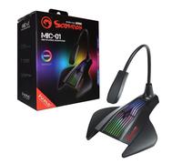 Marvo Scorpion MIC-01 Usb Rgb Led Black Gaming Microphone MIC-01