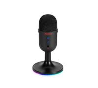 MARVO Scorpion Mic-06 Blast 40 Usb Rgb Noise Cancelling Wired Microphone Black