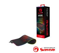 MARVO SCORPION RBG | LED MEDIUM GAMING MOUSE PAD | 360° LIGHTING DESIGN - MG08/B