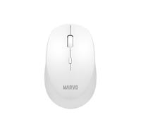 MARVO WM103 Wireless Mouse Silent Click Ergonomic 2.4GHz 800-1600DPI White