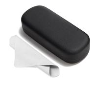Marvolia Glasses Case Hard Shell Large Eyeglasses Case, Black, One Size