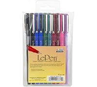 Uchida Marvy Le Pen, 0.3 mm Micro Fine Tip, Assorted Colors, Pack of 10-1401871