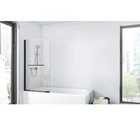 MARWELL BWF185 Factory Folding Bath Screen Matt Black