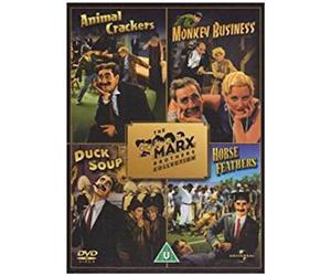 Marx Bro Coll:Animal Crackers/Monkey Business/Duck Soup/Horse Feathers (U) DVD