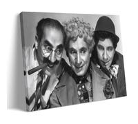 Marx Brothers 9 Poster for Bedroom Canvas Art Picture Print Room Wall Art Decor Posters 08x12inch(20x30cm) Frame-Style