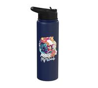 Marx My Words Funny Philosophy Lover Quote Philosopher Stainless Steel Insulated Water Bottle