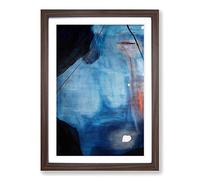 Mary Abbott Painting Framed Print | A2 Walnut Framed Wall Art | Ready to Hang | Modern Historical Picture | Living Room Bedroom Lounge Office