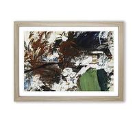 Mary Abbott Untitled Framed Print | A2 Oak Framed Wall Art | Ready to Hang | Modern Nature Picture | Living Room Bedroom Lounge Office