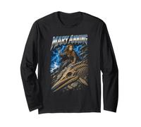 Mary Anning Fossil Hunter Paleontology Jurassic Coast Long Sleeve T-Shirt