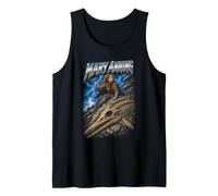 Mary Anning Fossil Hunter Paleontology Jurassic Coast Tank Top