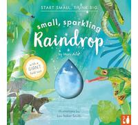 Mary Auld Small, Sparkling Raindrop Hardback Book Mary Auld Multicolor