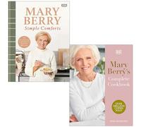 Mary Berry 2 Books Collection Set (Mary Berry's Complete Cookbook: Over 650 recipes and Mary Berry's Simple Comforts)