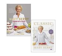 Mary Berry Collection 2 Books Set (Mary Berry Cooks Up A Feast, Classic)