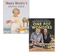 Mary Berry's Baking Bible By Mary Berry & The Hairy Bikers One Pot Wonders By Hairy Bikers 2 Books Collection Set