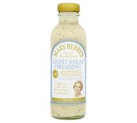 Mary Berry's Light Salad Dressing - 50% Less Fat - Versatile Dressing or Dip - Suitable for Vegans & Vegetarians - No Artificial Flavourings or Preservatives - 235 ml Bottle