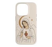Mary Catholic Faith Prayer Religious Case for iPhone 14 Pro