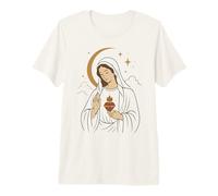 Mary Catholic Faith Prayer Religious Premium T-Shirt
