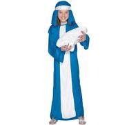 Children's Virgin Mary Nativity Costume - Girls Fancy Dress Christmas Outfit - mary costume nativity girls fancy dress christmas outfit play kids