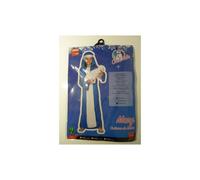 Mary Child Costume, Blue, With Dress & Headpiece - mary costume nativity dress fancy christmas girls play outfit virgin child childs childrens kids