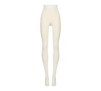 Mary Cotton Rib Tights - female - Wolford - Tights - Beige - M - Underwear M